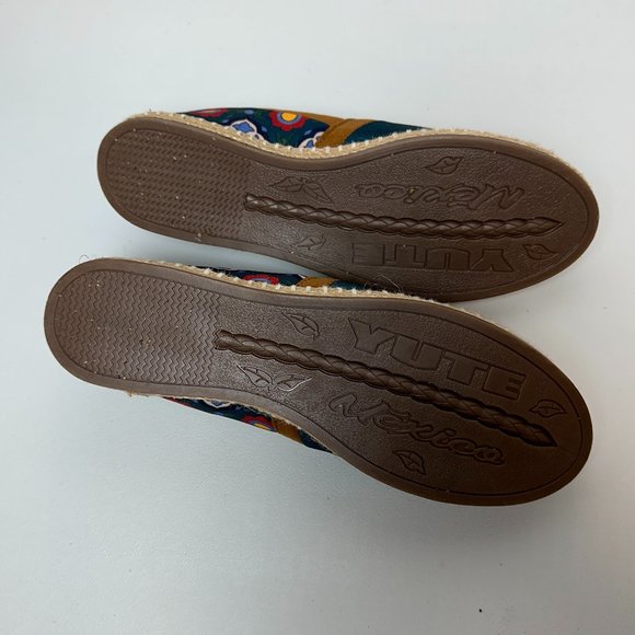 Chula Mexican colorful Espadrilles Flats size 8 - Picture 5 of 10